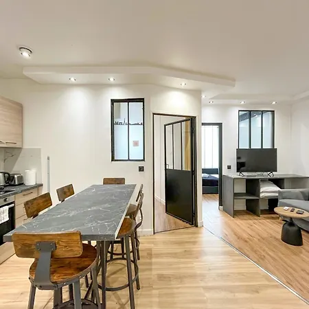Urban Flat 173 - Charming Flat Atelier Gaite Montparnasse Parigi